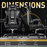 Poltrona Gaming Ergonomica Racing Carbon – Grigio