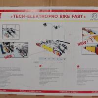 Porta bici auto per gancio traino