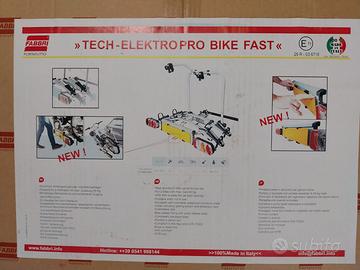 Porta bici auto per gancio traino