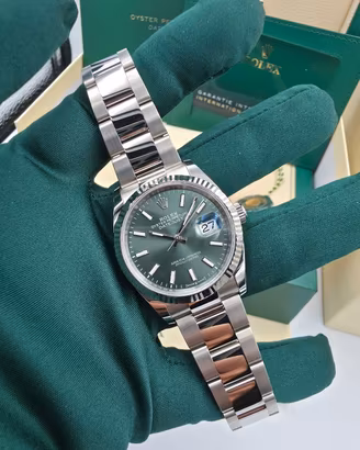Rolex Datejust 36mm 126234 Verde NUOVO Full 2024