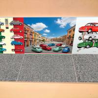 Base per Diorama Elogio Fiat 500 scala 1:43