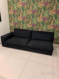 Divano  Bonaldo con pouf