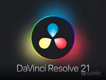 Codice di attivazione licenza Davinci studio 21