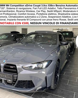 BMW Serie 4 Coupé Competition xdrive 530 cv Tetto 