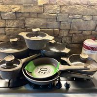 Batteria pentole antiaderenti di Kasanova