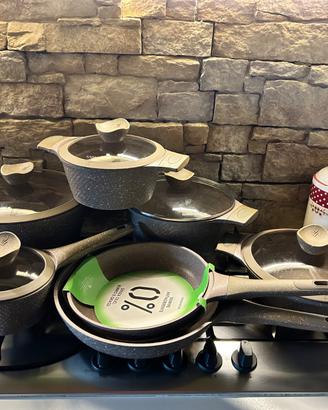 Batteria pentole antiaderenti di Kasanova