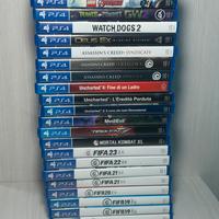 Giochi x PlayStation 4 (prezzi in descrizione).