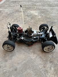 Mantua model 1/8 Scoppio completa servi e motore .