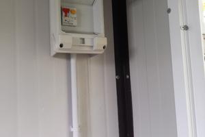 Container con servizi igienici da cantiere