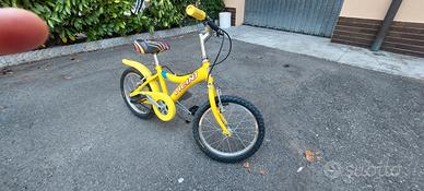 bicicletta bambino raggio 16