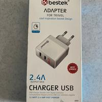 Caricabatterie doppio