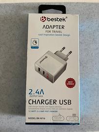 Caricabatterie doppio