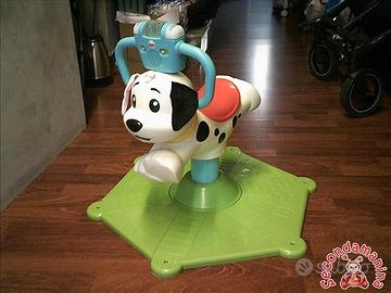 Cagnolino Saltella E Gira Fisher Price con luci e