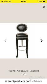 2 Sgabelli alti da bar