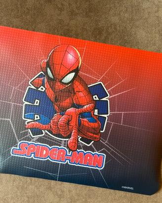 Tovaglietta plastificata con grafica di Spider-Man