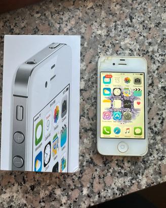 IPhone 4s 8GB Bianco - Come Nuovo con Scatola