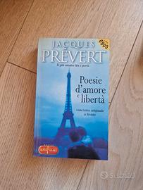 Libro Poesie d'amore e libertà di Jaques Prevert 