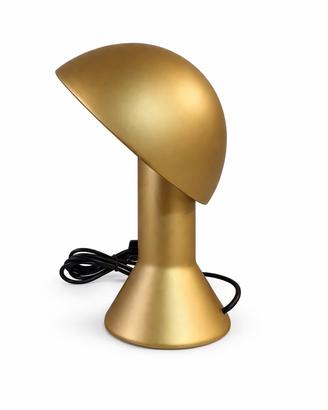 Martinelli Luce Elmetto Lampada da Tavolo Dorata