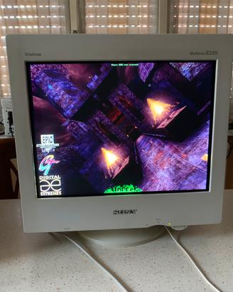 MONITOR SONY TRINITRON 17” CRT FLAT FD CPD-220E