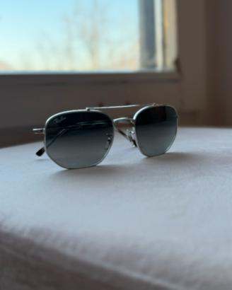 Ray Ban Unisex occhiali da sole in argento