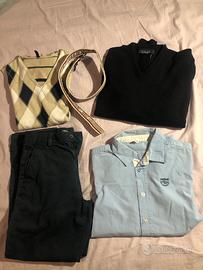 Lotto vestiti bambino 9/10 anni