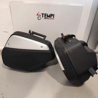 Valigie laterali + telaietti + 2 chiavi Originali 