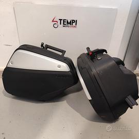 Valigie laterali + telaietti + 2 chiavi Originali 