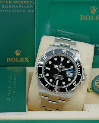 ROLEX SUBMARINER 126610LN 2021 FULL SET PARI NUOVO