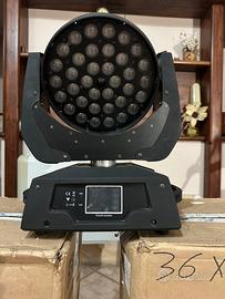 Teste mobili led wash coppia