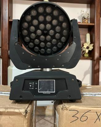Teste mobili led wash coppia