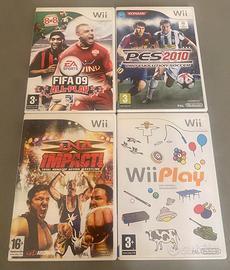 Giochi Wii usati, tutti insieme.