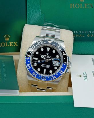 ROLEX GMT MASTER II 126710BLNR BATMAN 2023 FULL 