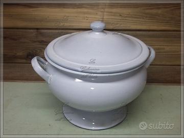 Antica zuppiera Bassano smaltata