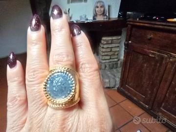 Anello con moneta 