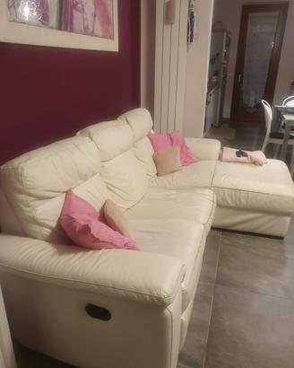 Divano in vera pelle Poltronesofà