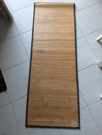 Tappeto passatoia in bambù 140x50 cm