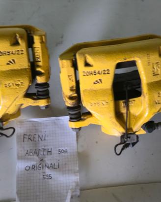 Freni originali ant. 500 abarth