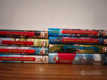 Lotto 8 Libri Geronimo Stilton – Classici e Avvent