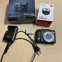 Canon G16 e flash Canon Speedlite 270ex ||