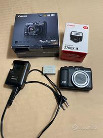 Canon G16 e flash Canon Speedlite 270ex ||