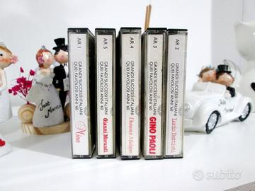Audiocassette vintage "Grandi Successi Italiani - 
