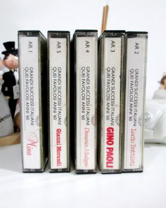 Audiocassette vintage "Grandi Successi Italiani - 