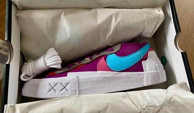 Nike blazer low sacaix kaws 43