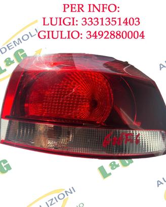 FANALE POSTERIORE DESTRO GOLF 6