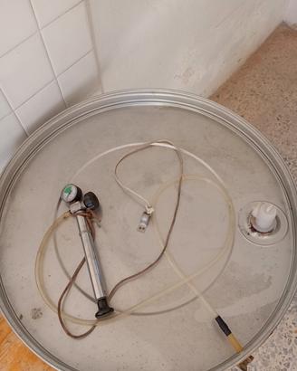 botte di vino in acciao da 500 litri