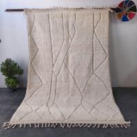 6 tappeti berberi bianchi Beni Ouarain 3*2m