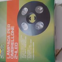 lampada a led per ombrellone