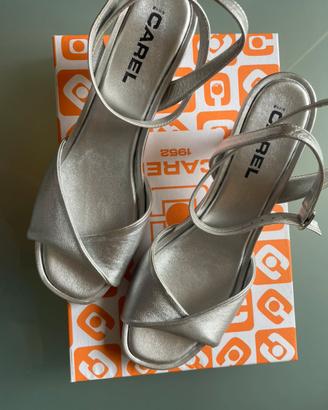 Sandali Carel taglia 41 color Argento