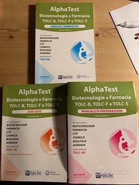 Alpha Test. Biotecnologie e farmacia TOLC-B, TOLC-F e TOLC-S