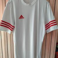 T-shirt bianca manica corta Adidas 12 anni